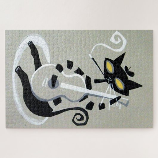 cool kat legpuzzel (Horizontaal)