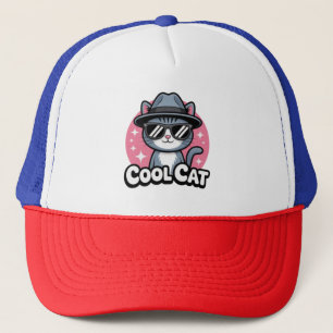 Cool Kat Vibes Trucker Pet