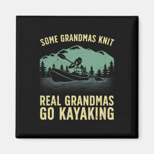 Cool Kayakken Voor Oma Moeder Kayaker Boot Kayak Magneet