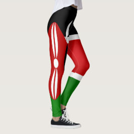 Cool Kenya Flag Mode Leggings