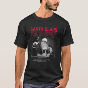 Cool Kerstman Modern Kerstmis Design Esthetische S T-shirt