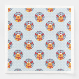 Cool-kerstrendierpapier Napkin Servet