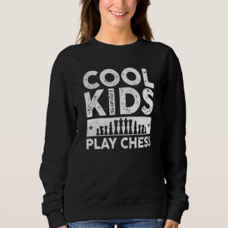 Cool Kids Play Chess Player For Chess  Boys  3 Trui