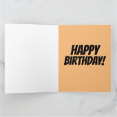 COOL KIND BIRTHDAY-KAARTEN KAART (Binnen)