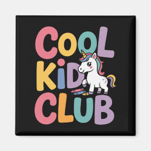 Cool Kind Club Unicorn Terug naar School Crayon Ki Magneet
