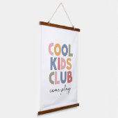 Cool Kinder Club Hangend Wandkleed (Gebogen)