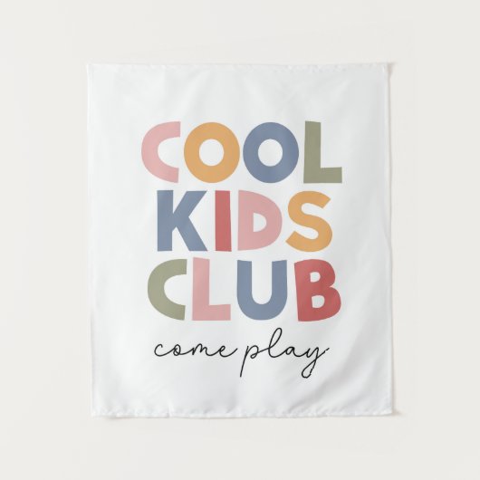Cool Kinder Club Wandkleed (Voorkant)