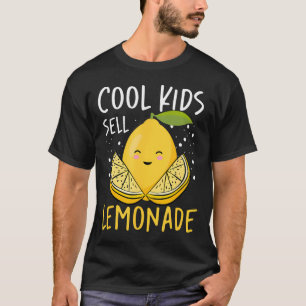 Cool Kinder Verkoop limonade Stand Verfrissende Ci T-shirt