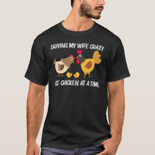 Cool Kip Voor Mannen Vader Haan Hen Kuikens Pluimv T-shirt