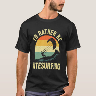 Cool Kitesurfen Design Voor Mannen Vrouwen Kitesur T-shirt