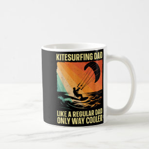 Cool Kitesurfen Kunst voor Vader Mannen Kiteboarde Koffiemok