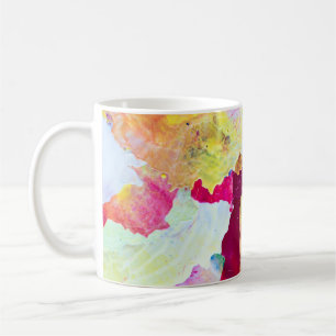 Cool & Kleurrijke Abstracte Kunst Koffiemok