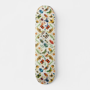 Cool Kleurrijke Decoupage Geïnspireerd Insect Skat Skateboard