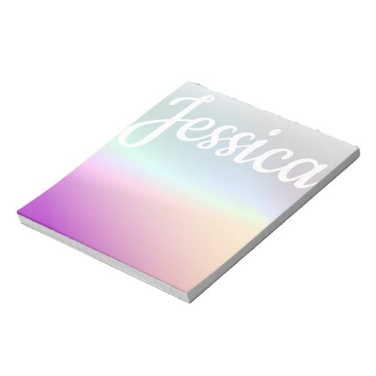 Cool Kleurrijke Ombre Gradients & Uw Script Notitieblok (Gedraaid)