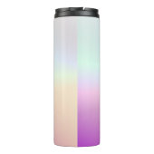 Cool Kleurrijke Ombre Gradients & Uw Script Thermosbeker (Achterkant)