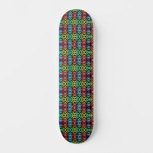 Cool Kleurrijke Urban Street Art Graffiti Geïnspir Skateboard