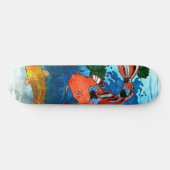 Cool Koi Fish Skateboard - Tailles Personnalisées (Horz)