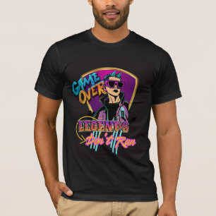 cool komisch meisje t-shirt