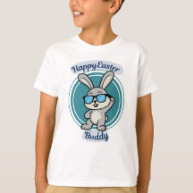 Cool Konijn Happy Pasen Buddy T-shirt