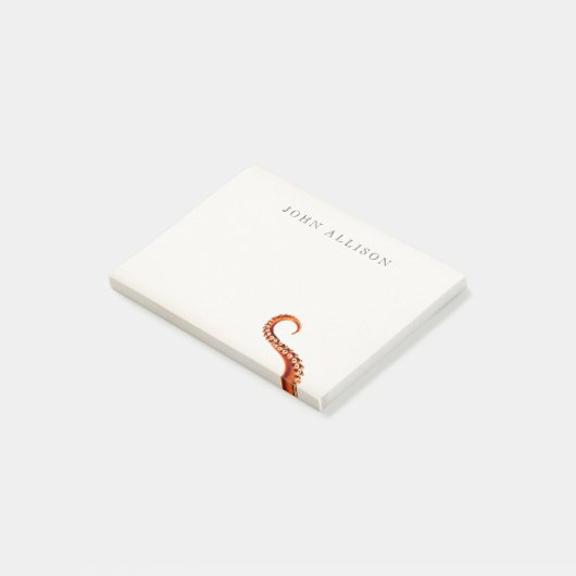 Cool Kraken Tentacles Nautical Post-it® Notes (Schuin)