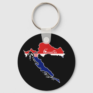 Cool Kroatië Sleutelhanger