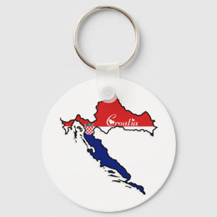 Cool Kroatië Sleutelhanger