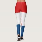 Cool Kroatië vlag Mode Leggings (Achterkant)