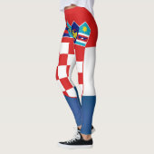 Cool Kroatië vlag Mode Leggings (Links)
