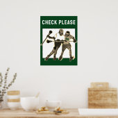 Cool Lacrosse Poster (Keuken)