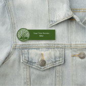 Cool Landscaping of Tree Service Staff Name Tags (In situ)