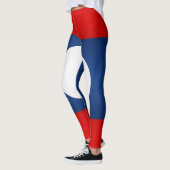 Cool Laos Flag Mode Leggings (Links)