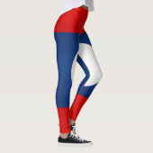 Cool Laos Flag Mode Leggings (Rechts)