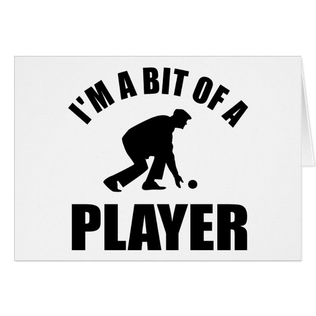 Cool Lawn bowling-ontwerp (Voorkant Horizontaal)