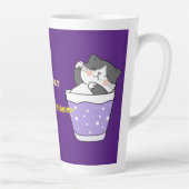 Cool Lazy Chat Latte Mugs (Droite)