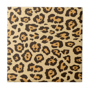 Cool Leopard Print Pattern-cadeautjes voor haar Tegeltje