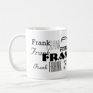 Cool Lettertypen Jouw naam op maat Koffiemok