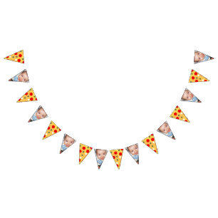 Cool leuk pizza party kinderen verjaardag aangepas vlaggetjes