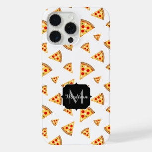 Cool leuk pizza plakjes patroon op maat Monogram iPhone 15 Pro Max Hoesje