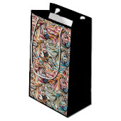 Cool Leuke Kleurrijke Zebra Print Abstract Klein Cadeauzakje (Achterkant Gekanteld)