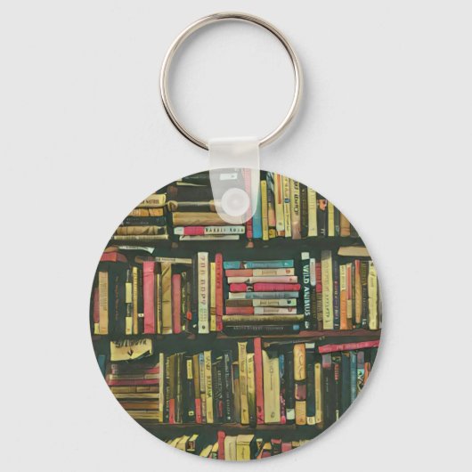 Cool Library lover-cadeau Sleutelhanger (Voorkant)