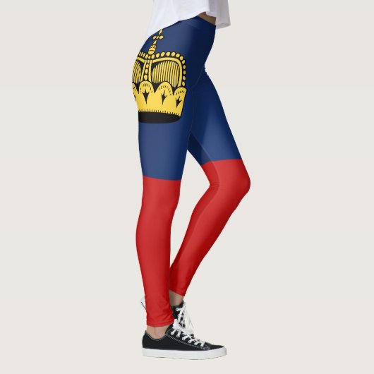 Cool Liechtenstein-Mode vlag Leggings (Rechts)