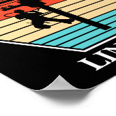 Cool Lineman zonsondergang Poster (Hoek)