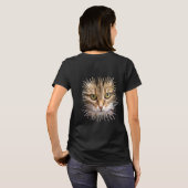 Cool lion cat t-shirt (Achterkant volledig)