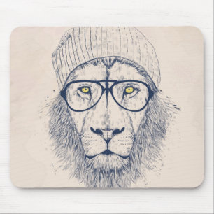 Cool lion muismat