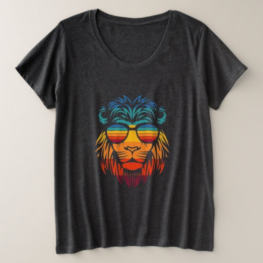 Cool Lion T-Shirt (Design voorkant)