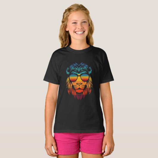 Cool Lion T-Shirt (Voorkant volledig)