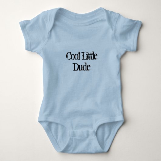 Cool Little Man Romper (Voorkant)