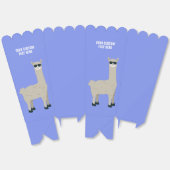 Cool Llama aangepaste tekst & kleur Bedankdoosjes (Ongevouwen)