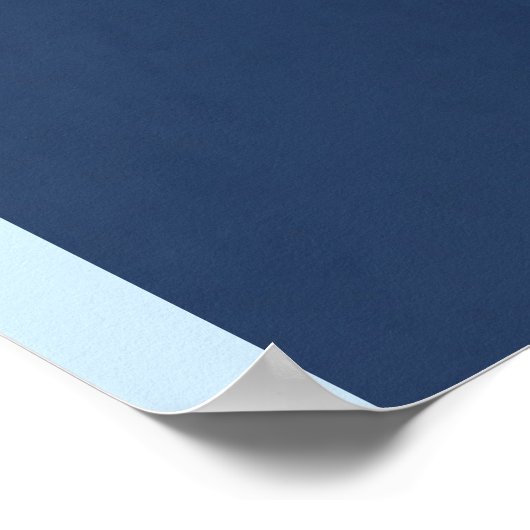 Cool Llama in Santa Hat met Snowflakes kerst Poster (Hoek)