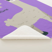 Cool Llama personnalisé nom et couvertures couleur (3/4)